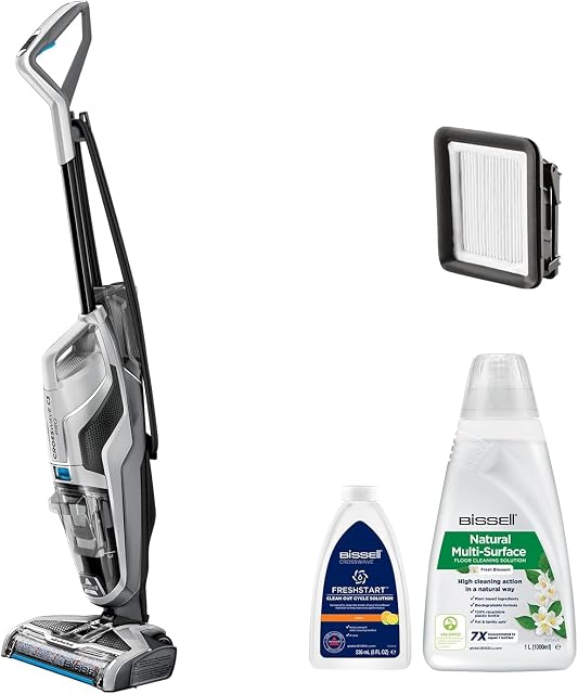 Laveuse de sol 3-en-1 Bissell CrossWave C3 Pro à deux réservoirs, photographie produit