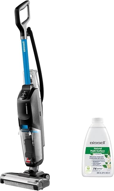 Laveuse de sol filaire Bissell CrossWave HF2 à deux réservoirs, photographie produit