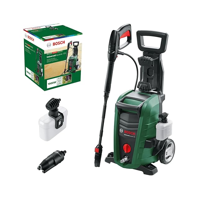 Nettoyeur haute pression Bosch UniversalAquatak 135 avec buse 3-en-1 et flexible de 7 m, photographie produit