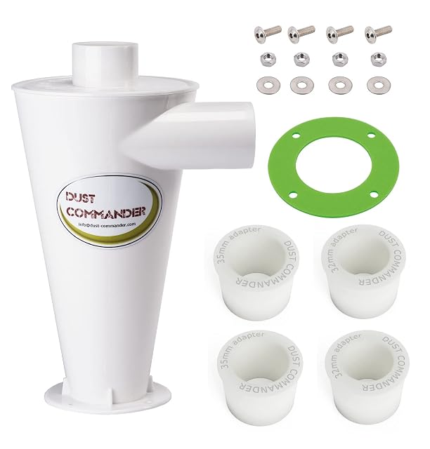 Tête de séparateur cyclonique Dust Commander, photographie produit
