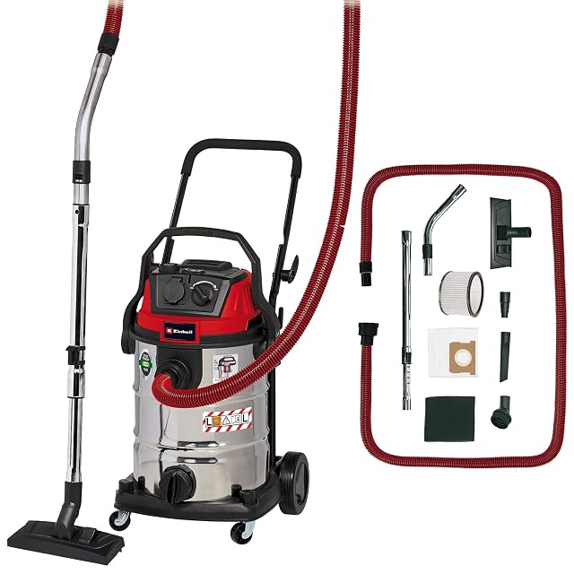 Aspirateur eau et poussière Einhell TE-VC 2230 SACL avec filtre HEPA et prise pour outil, photographie produit