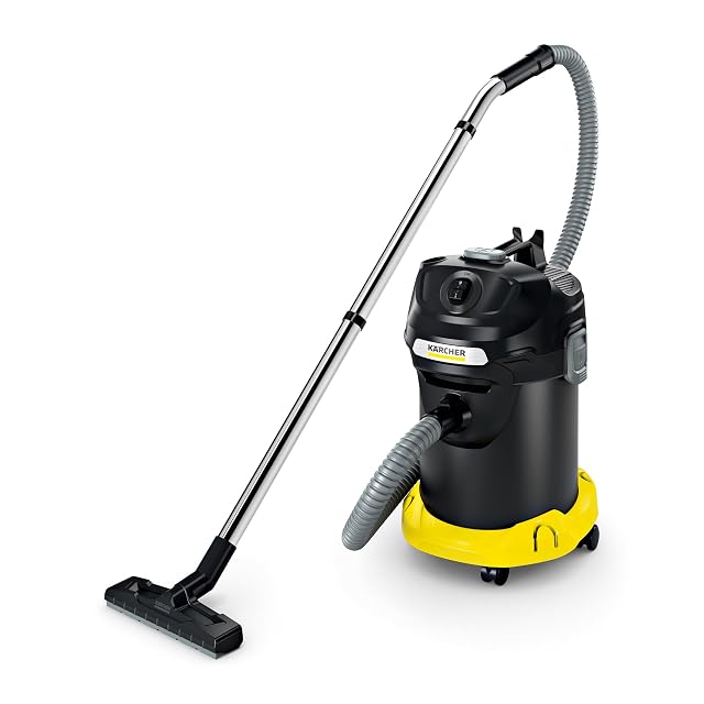 Aspirateur à cendres Kärcher AD 4 Premium avec corps ignifugé et préfiltre à grosses saletés, photographie produit