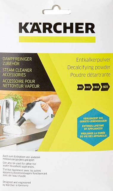 Poudre détartrante Kärcher pour nettoyeurs vapeur, photographie produit