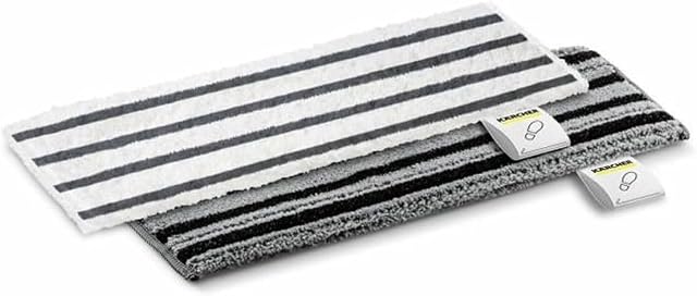 Bandeaux microfibre d'origine Kärcher EasyFix pour nettoyeurs vapeur SC, photographie produit