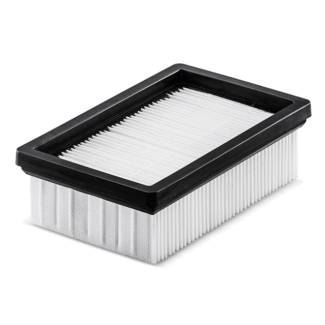 Filtre plissé plat qualité rénovation Kärcher KFI 4440, photographie produit