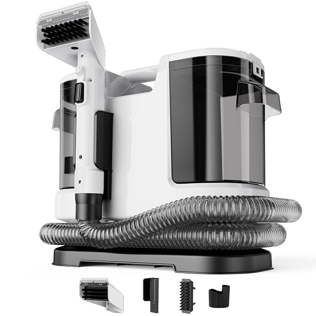 Injecteur-extracteur Mamowla avec flexible de 1,4 m pour tissus d'ameublement, photographie produit
