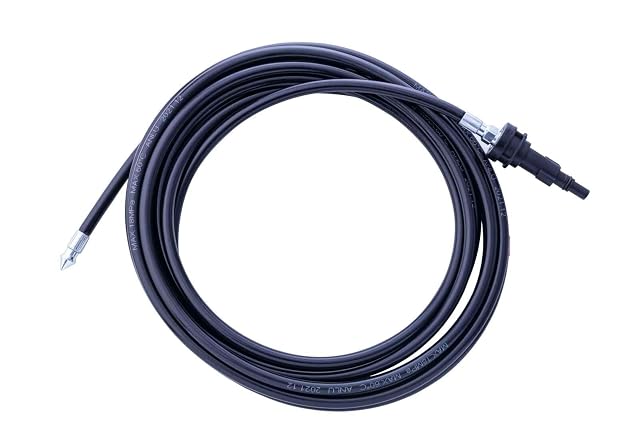 Flexible de curage Scheppach à filetage M22 pour nettoyeurs haute pression, photographie produit