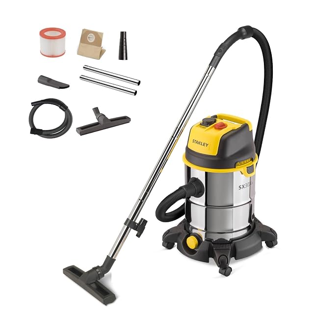 Aspirateur eau et poussière Stanley SXVC30XTDE, photographie produit